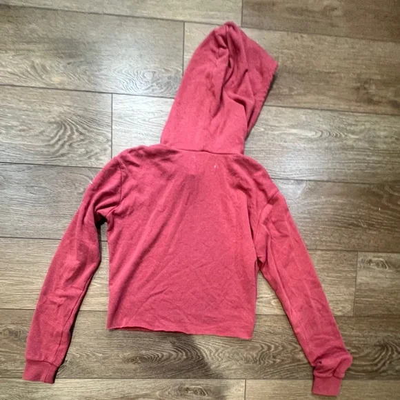 Spiritual Ganger Women's Cropped Hooded Sweatshirt, Size XS, Logo, Cozy, Soft - Picture 15 of 15